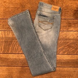 Abercrombie Light Wash Bootcut Jeans 2